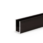 DT Classic U-Channel 1" Tall For 3/8" Glass - 95" Long - Image 13