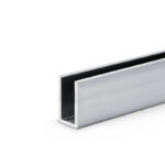 DT Classic U-Channel 1" Tall For 3/8" Glass - 95" Long - Image 5