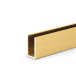 DT Classic U-Channel 1" Tall For 3/8" Glass - 95" Long - Image 17
