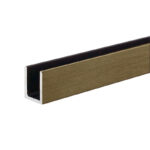 DT Classic U-Channel for 3/8" Glass - 95" Long - Image 3