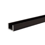 DT 3/8" Low Profile U-Channel for 3/8" Glass - 95" Long - Image 11