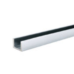 DT 3/8" Low Profile U-Channel for 3/8" Glass - 95" Long - Image 5
