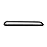 DT 30" x 30" Tubular Towel Bar Back-to-Back No Washers - Image 8