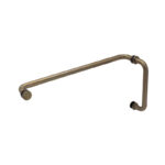 DT 6" Pull Handle and 18" Towel Bar Combo With Metal Washers - Image 2