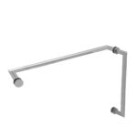 DT 8" x 18" Mitered Pull/Towel Bar Combo - Image 7
