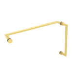DT 8" x 18" Mitered Pull/Towel Bar Combo - Image 8