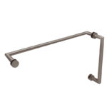 DT 8" x 24" Mitered Pull/Towel Bar Combo - Image 2