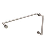 DT 8" x 24" Mitered Pull/Towel Bar Combo - Image 6