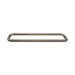 DT 18" x 18" Tubular Towel Bar Back-To-Back No Washers - Image 4