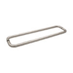 DT 18" x 18" Tubular Towel Bar Back-To-Back No Washers - Image 5