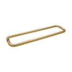 DT 18" x 18" Tubular Towel Bar Back-To-Back No Washers - Image 13