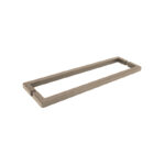 DT 18" Back-to-Back Square Towel Bars With Mitered Corners - Image 2