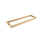 DT 18" Back-to-Back Square Towel Bars With Mitered Corners - Image 8