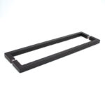 DT 24" Back-to-Back Square Towel Bars With Mitered Corners