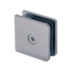 DT Junior Traditional Fixed Panel Clamp 1-3/4" x 1-3/4" For 1/4" Glass