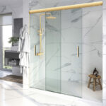 DT Tidewater Bypass Soft-Stop Sliding Shower Door Kit - Image 5