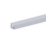 DT Shower Door Header Vinyl for 3/8" Glass - 95" - Clear