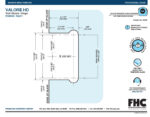 DT Valore HD Series Wall Mount Hinge - Full Back Plate - Image 5