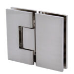 DT Venice Square 5 Degree Positive Close Glass To Glass 180 Degree Hinge