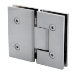 DT Venice Square 5 Degree Positive Close Glass To Glass 180 Degree Hinge - Image 20