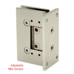 DT Venice Adjustable Square Wall Mount Hinge Full Back Plate - Image 34