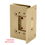 DT Venice Adjustable Square Wall Mount Hinge Full Back Plate - Image 39