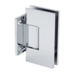 DT Venice Adjustable Square Wall Mount Hinge Short Back Plate