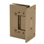 DT Venice Square 5 Degree Positive Close Wall Mount Hinge Full Back Plate - Image 9