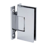 DT Venice H Back Plate Wall Mount Hinge for 3/8" to 1/2" Glass - Image 15