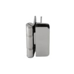 DT Zephyr 180 Degree Glass-to-Glass Outswing or Bifold Inswing Hinge for 3/8" Glass - Image 3