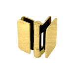 DT Zephyr 180 Degree Glass-to-Glass Inswing or Bifold Outswing Hinge for 3/8" Glass - Image 15