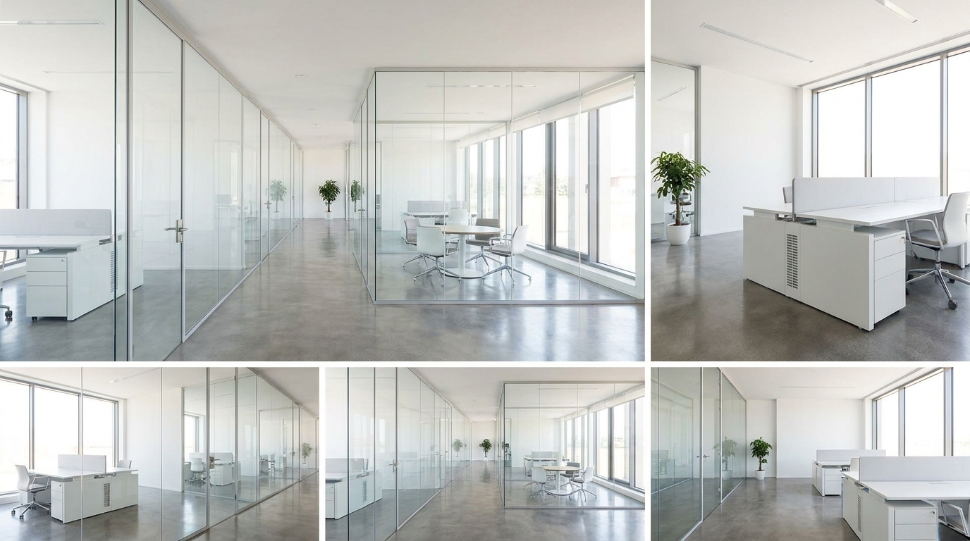 Office Glass Walls and Partitions by Daltex Glass