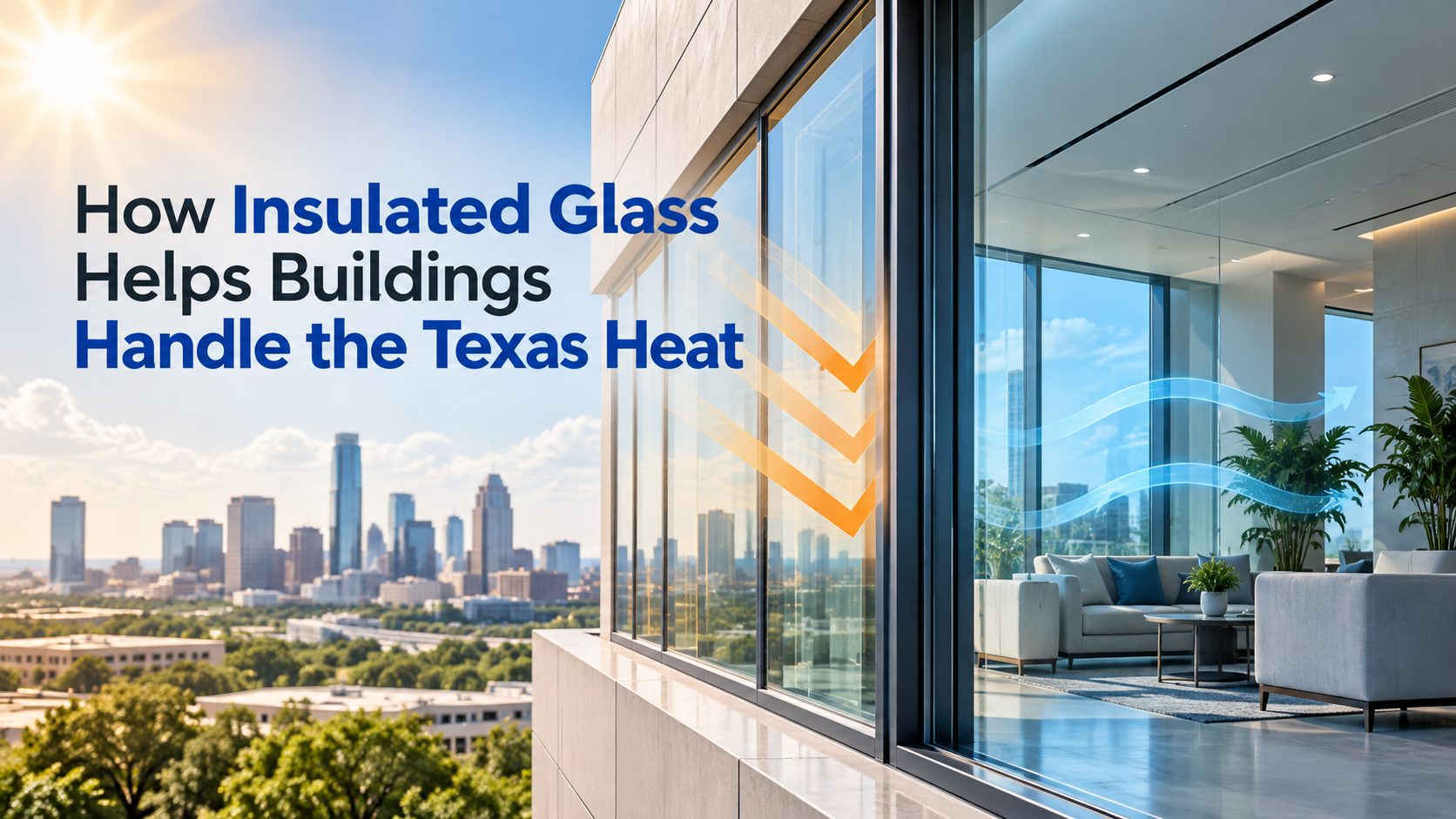 How Insulated Glass Helps Buildings Handle the Texas Heat
