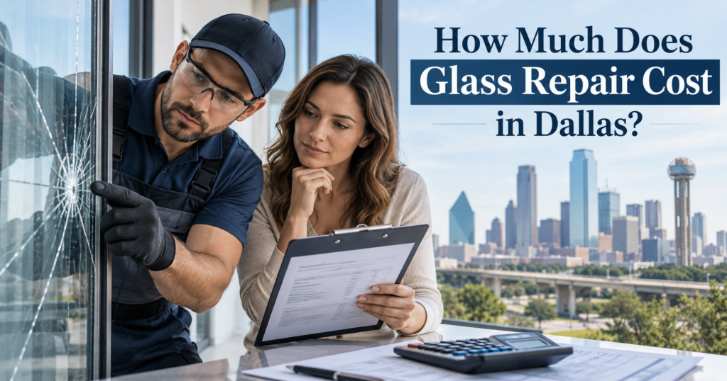 How Much Does Glass Repair Cost in Dallas?
