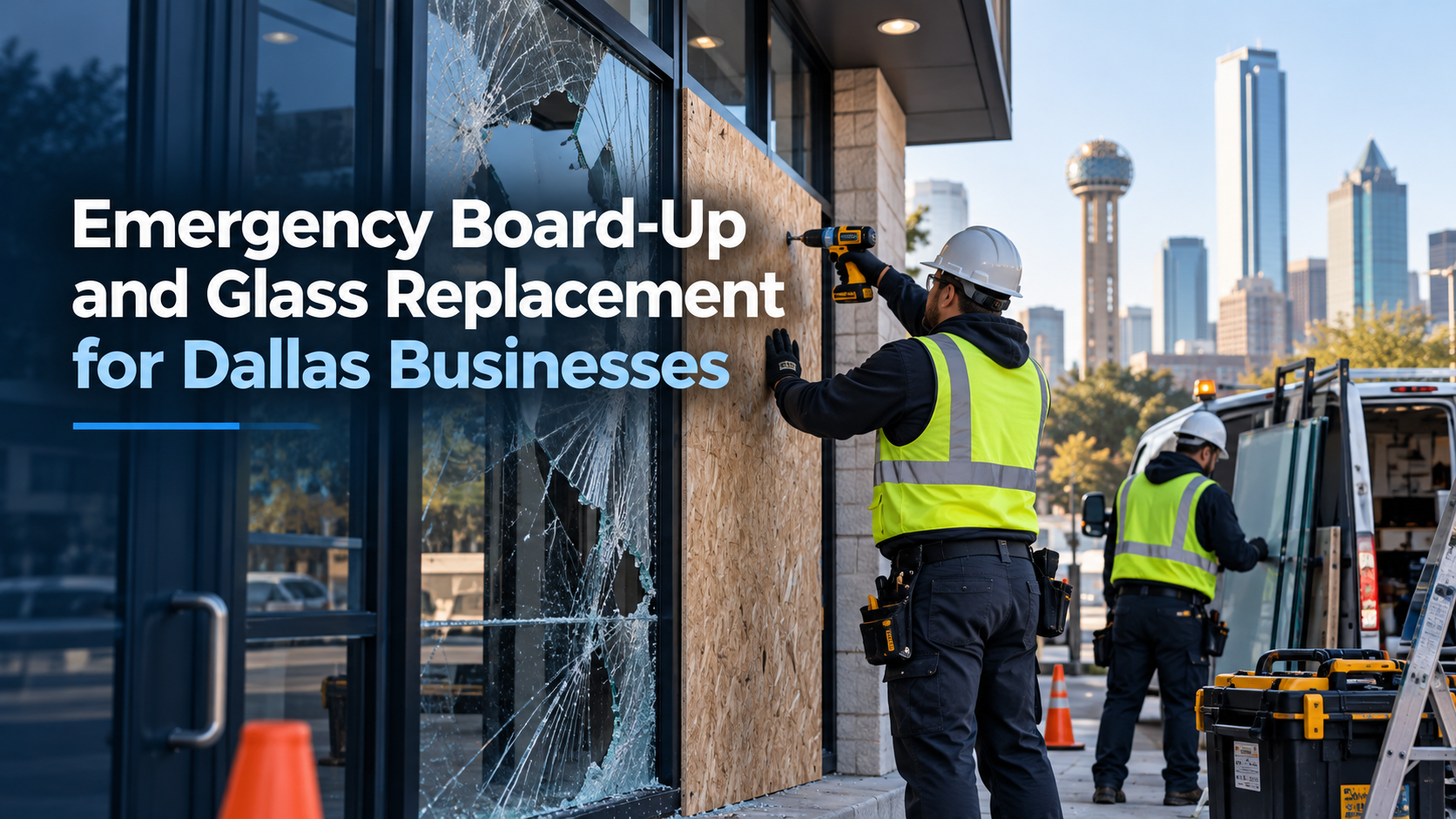 Emergency Board-Up and Glass Replacement for Dallas Businesses